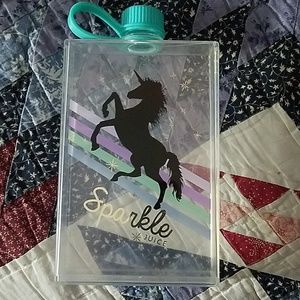 A 16.9fl. oz. unicorn flask